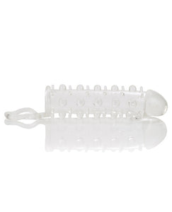 Pleasure Maximizer - Clear Stud Extender With Support Ring