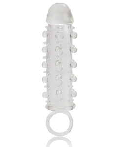 Pleasure Maximizer - Clear Stud Extender With Support Ring