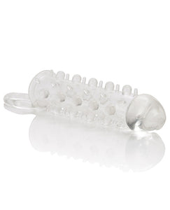 Pleasure Maximizer - Clear Stud Extender With Support Ring