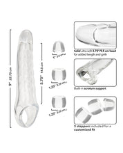 Cargue la imagen en el visor de la galería, Maximiza Tu Placer: Kit de Extensión de Pene Transparente
