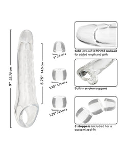 Maximize Your Pleasure: Clear Penis Extension Kit 55 cm