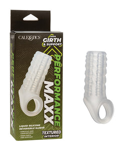 Maxx Performance Silicone Enhancer Sleeve - Clear Accessory