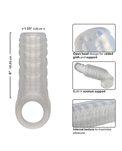 Maxx Performance Silicone Enhancer Sleeve - Accesoriu Transparent