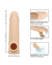 Załaduj obraz do przeglądarki galerii, Ultimate 7&quot; Life-Like Penis Extender - Ivory
