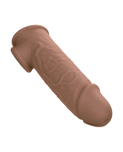 Ultimate 7 Inch Life-Like Penis Extender Brown