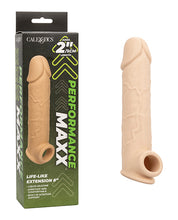 Load image into Gallery viewer, Ultimate Performance 8 Inch Life Like Penis Extender Ivory
