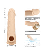 Load image into Gallery viewer, Ultimate Performance 8&quot; Life-Like Penis Extender - Ivory
