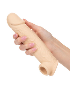 Ultimate Performance 8" Life-Like Penis Extender - Ivory