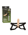 Extensor de pene realista Performance Maxx con arnés - Marfil