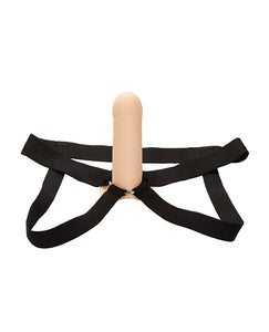 Ultimate Pleasure Extension with Harness - Ivory Enhancer