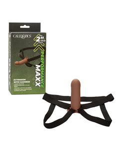 Ultimate Length Enhancer with Supportive Harness Brown