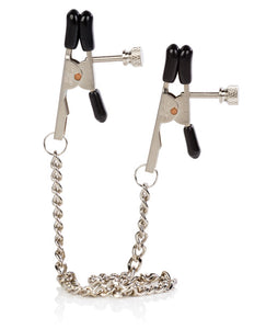 Sensational Silver Bull Nose Nipple Clamps for Pleasure