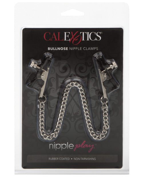 Sensational Silver Bull Nose Nipple Clamps for Pleasure