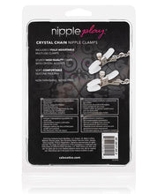 Load image into Gallery viewer, Crystal-Enhanced Adjustable Nipple Clamps for Ultimate Sensation
