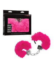 Load image into Gallery viewer, Plush Purple Furry Cuffs for Comfort and Fun Wear
