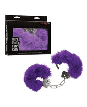 Load image into Gallery viewer, Plush Purple Furry Cuffs for Comfort and Fun Wear
