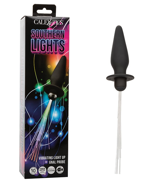 Southern Lights Genopladelig Vibrerende Light Up Anal Probe