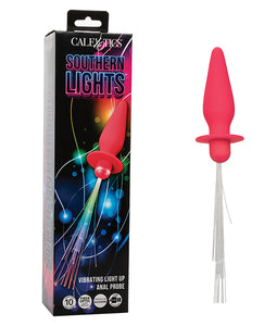 Southern Lights Genopladelig Vibrerende Light Up Anal Probe