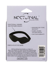 Load image into Gallery viewer, Nocturnal Collection Adjustable Comfort Eye Mask - Black
