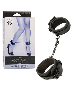 Menottes de cheville ajustables Nocturnal Adventure Noir Onyx