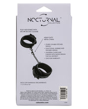 Charger l&#39;image dans la visionneuse de la galerie, Menottes de cheville ajustables Nocturnal Adventure Noir Onyx
