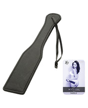 Load image into Gallery viewer, Midnight Pleasure Stitched Paddle - Black for Sensual Play
