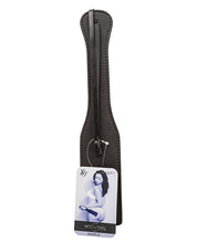 Load image into Gallery viewer, Midnight Pleasure Stitched Paddle - Black for Sensual Play
