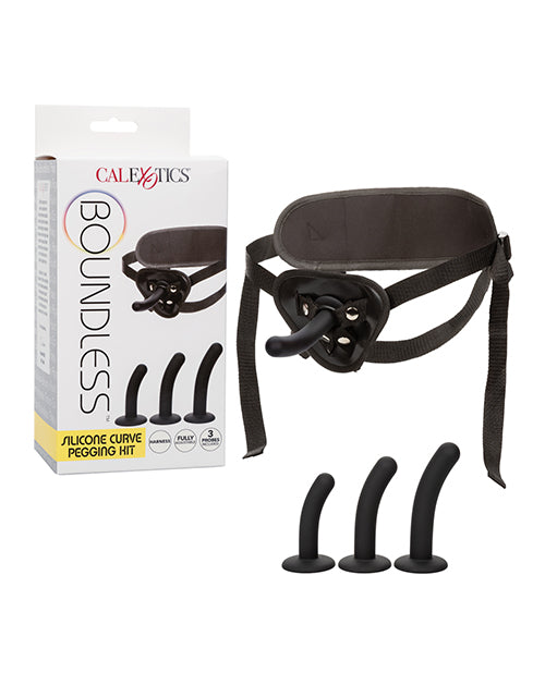 Grenzenloses Silikon Curve Pegging Set