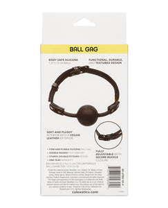 Ultimate Silence Ball Gag - Noir pour un jeu confortable