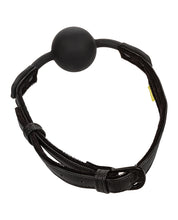 Load image into Gallery viewer, Ultimate Silence Ball Gag - Black for Comfortable Play
