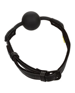 Ultimate Silence Ball Gag - Black for Comfortable Play