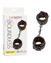 Load image into Gallery viewer, Ultimate Restraint Wrist Cuffs - Ebony for Comfortable Play
