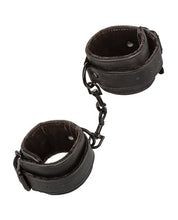 Load image into Gallery viewer, Ultimate Restraint Wrist Cuffs - Ebony for Comfortable Play
