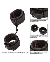 Cargue la imagen en el visor de la galería, Limitless Ankle Restraints - Noir para un bondage cómodo
