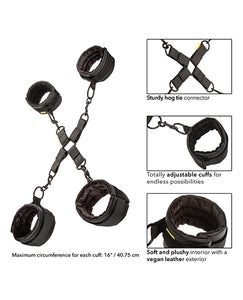 Ultimate BDSM Hog Tie - Black for Ultimate Restraint