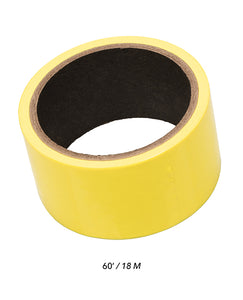 Vibrant Restraint Tape - Yellow for Creative BDSM Play