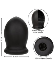 Load image into Gallery viewer, Boundless Advanced Rechargeable Vibrating Stroker - Midnight Black
