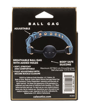 Load image into Gallery viewer, Denim Delight Premium Ball Gag for Ultimate Bondage Pleasure
