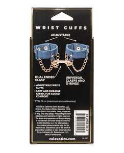 Denim Dreams BDSM Wrist Restraints Collection