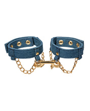 Load image into Gallery viewer, Denim Desire Adjustable Ankle Restraints
