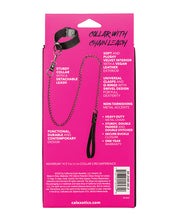 Load image into Gallery viewer, Euphoria BDSM Collar and Chain Leash Set
