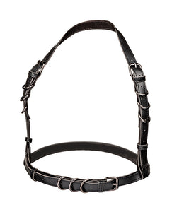 Euphoria Collection Adjustable Velvet Halter Harness