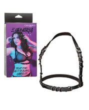 Carregue a imagem no visualizador da Galeria, Euphoria Plus Size Halter Buckle Harness para Confiança e Prazer
