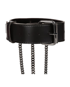 Euphoria Collection Chain-Link Harness with Collar