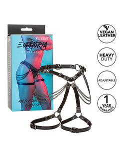 Euphoria Collection Adjustable Multi Chain Thigh Harness