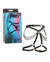 Carregue a imagem no visualizador da Galeria, Euphoria Plus Size Multi Chain Thigh Harness para Sensualidade Máxima
