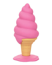 Load image into Gallery viewer, Naughty Bits Yum Bum Ice Cream Cone Butt Plug - Pink
