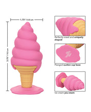 Load image into Gallery viewer, Naughty Bits Yum Bum Ice Cream Cone Butt Plug - Pink
