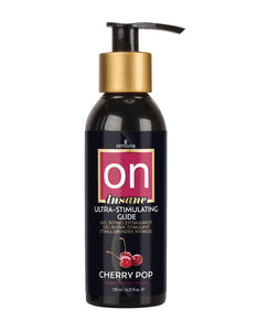 ON Szalony Ultra Sensacyjny Rozgrzewający Osobisty Nawilżacz - 4,2 oz Cherry Pop