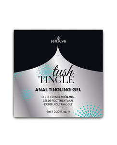 Gel de estimulación anal Tush Tingle - Paquete de un solo uso de 6 ml